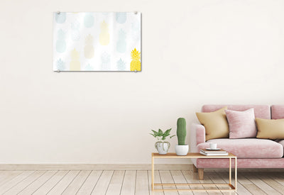 Pineapple Pattern Glassboard